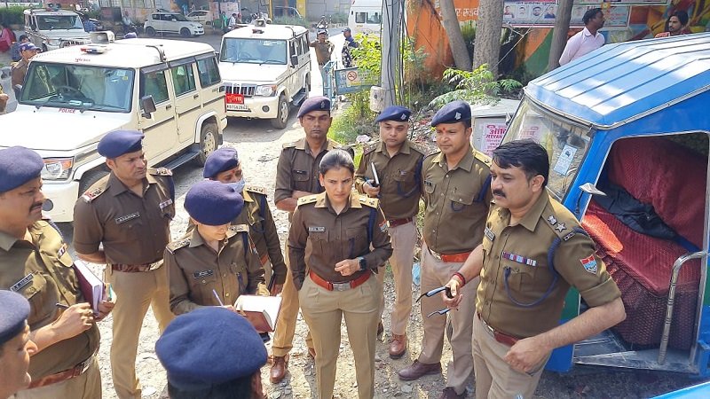 एसएसपी अजय सिंह ने किया कांवड़ पटरी मार्ग, हाईवे और पार्किंग स्थलों का निरीक्षण