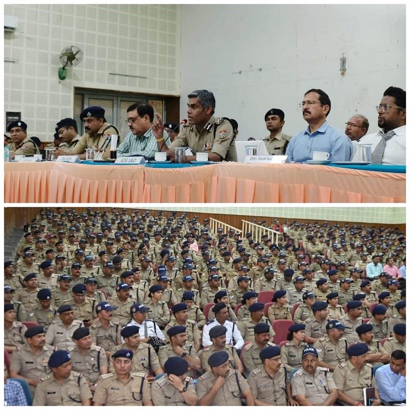 हरिद्वार में केंद्रीय गृहमंत्री अमित शाह के दौरे को लेकर पुलिस/प्रशासनिक अधिकारियों की संयुक्त ब्रीफिंग, पूरी तरह से चौकस रहने के दिए निर्देश