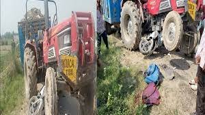 रुड़की में सड़क हादसा, स्कूटी को ट्रॉली ने मारी टक्कर-2 की मौत 