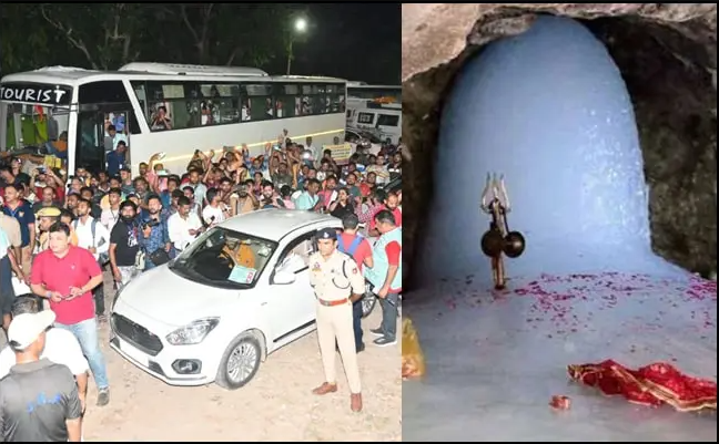 बम बम भोले’ के जयकारों के बीच अमरनाथ यात्रियों का पहला जत्था रवाना