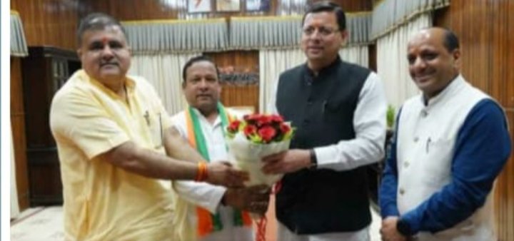 बागेश्वर उपचुनाव से पूर्व कांग्रेस को लगा झटका;रंजीत दास हुए भाजपा में शामिल