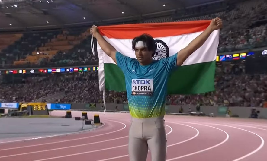 World Athletics Championships 2023 में नीरज चोपड़ा ने रचा इतिहास, भाला फेंक प्रतियोगिता में जीता स्वर्ण, पढ़े पूरी खबर ।