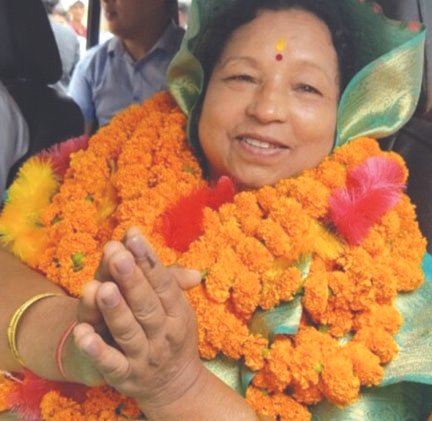 उपचुनाव में भाजपा की पार्वती देवी ने लहराया जीत का परचम