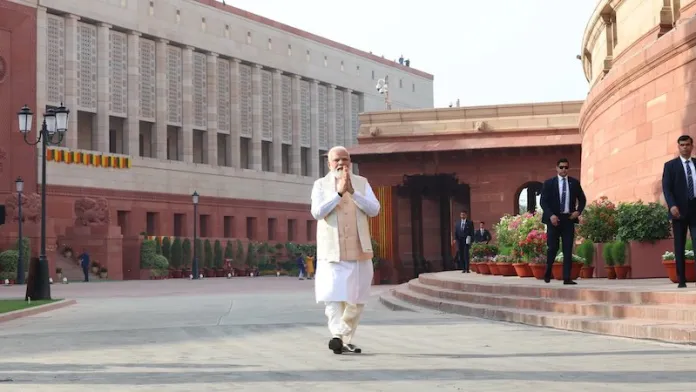 संसद भवन में कार्यवाही का अंतिम दिन,11 बजे PM का संबोधन