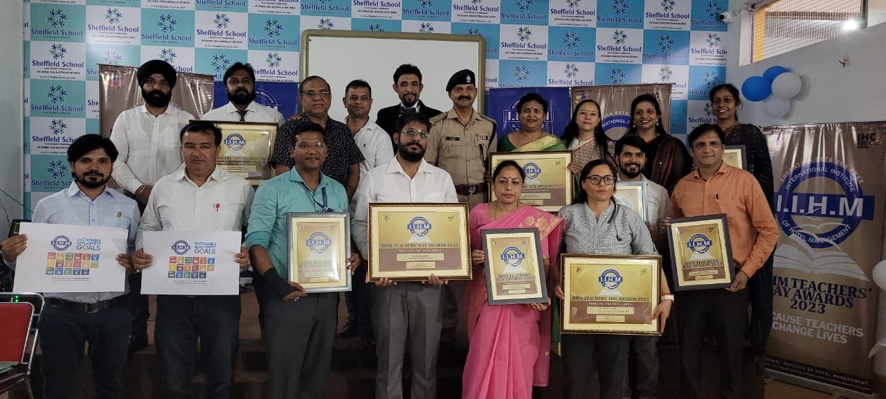 शेफील्ड स्कूल रुड़की में शिक्षक दिवस पर आई.आई.एच.एम ने किया गुरुओं का सम्मान