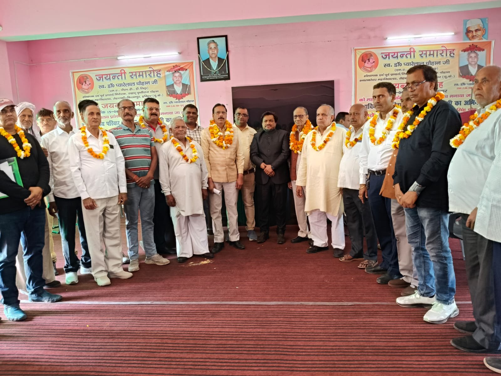 सम्राट् पृथ्वीराज चौहान महाविद्यालय के नवनिर्वाचित अध्यक्ष-दिनेश चौहान बनें l