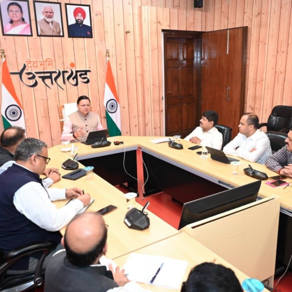रुद्रप्रयाग-चमोली-टिहरी में बादल फटने के बाद सीएम धामी ने दिए राहत कार्य तेज करने के निर्देश