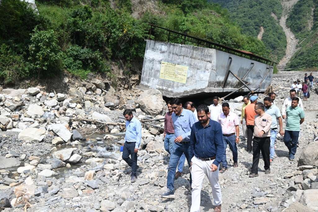 देहरादून में पीडीएनए टीम का निरीक्षण: आपदा से हुए नुकसान का विस्तृत आंकलन