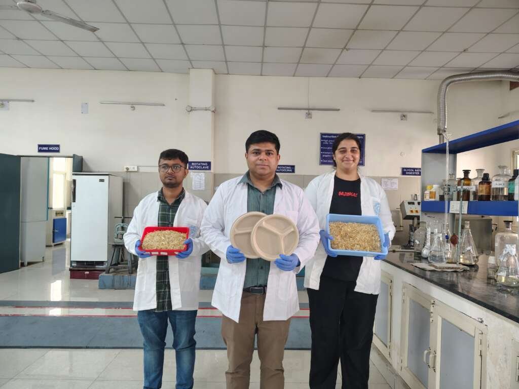 बड़ी खबर उत्तराखंड से अब नहीं जलाना पड़ेगा (भूसा) पराली, आईआईटी रुड़की ने बनाया इको फ्रेंडली प्लेट ।।