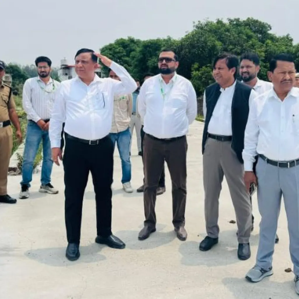 अवैध निर्माणकर्ताओं पर शिकंजा कसने मैदान में उतरे एमडीडीए उपाध्यक्ष बंशीधर तिवारी